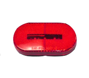 4" Oval LED Clearance/Marker Light - Red (3 Diodes)