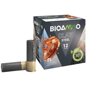 BIOAMMO CLAY STEEL 12G 7 2-3/4" 28GM  (250pk)(BRS2870)