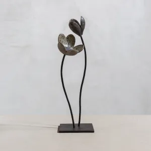 Ceramic Flower Statue