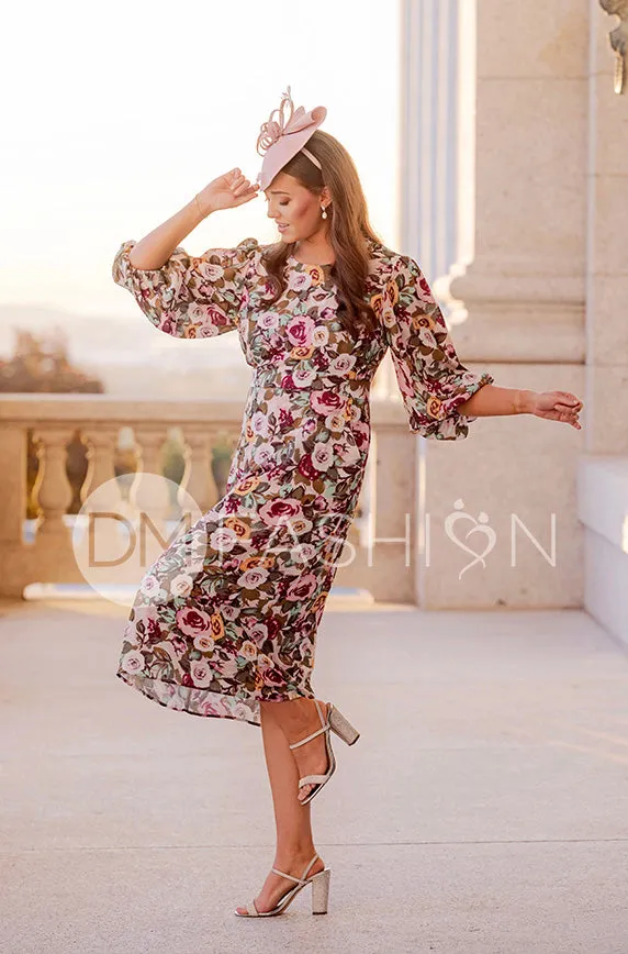 Eloise Rose Multi Floral Dress - DM Exclusive