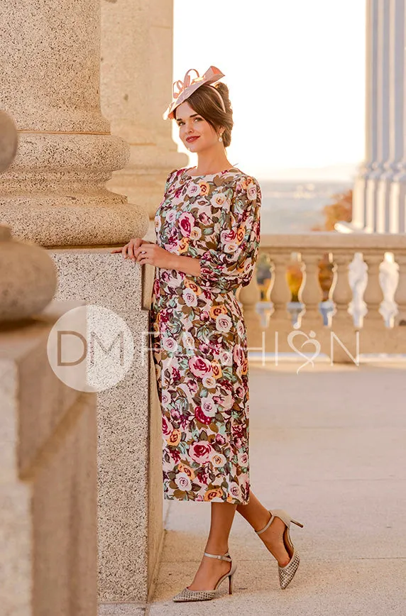 Eloise Rose Multi Floral Dress - DM Exclusive