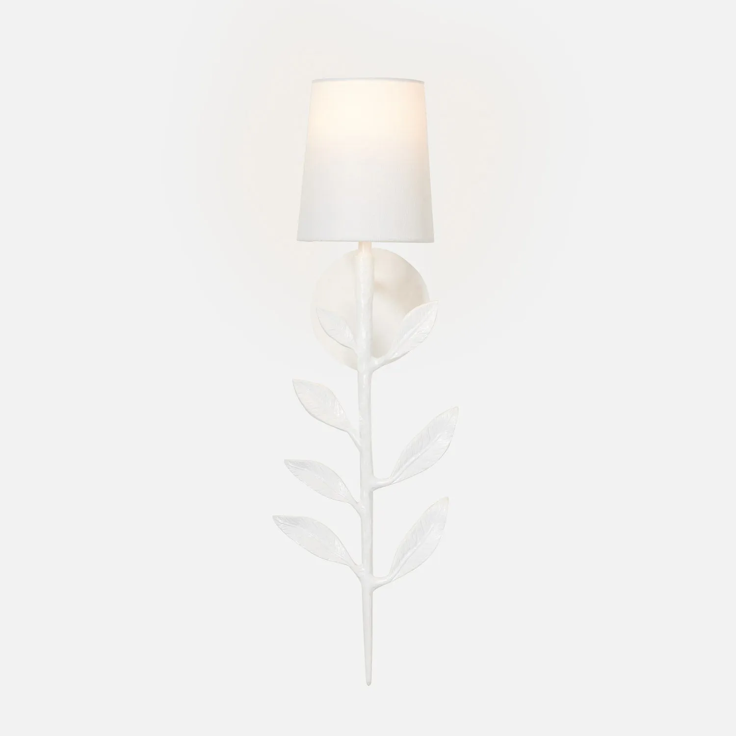 Emmeline Sconce Matte White Aluminum - multiple options