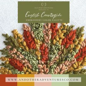 English Countryside - Embroidery Color Palette