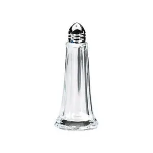 Glass Lighthouse Pepper Shaker Chrome Top