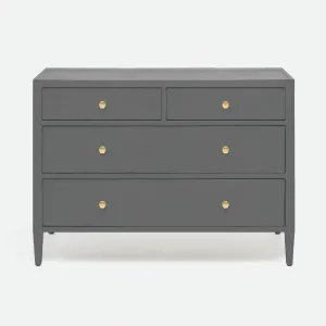 Jarin 48" Dresser Graphite Faux Belgian Linen