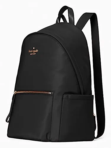 Kate Spade New York Chelsea Medium Nylon Backpack, Black