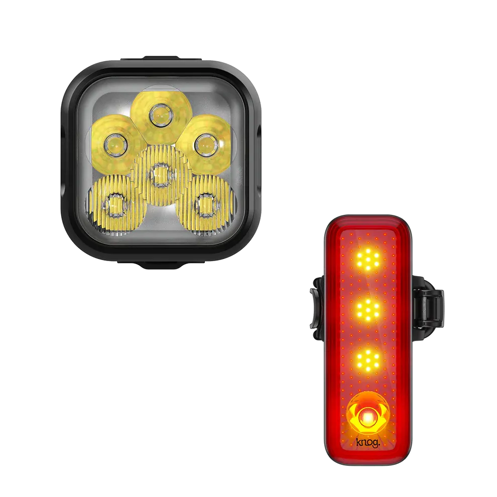 Knog Blinder 1300 & Blinder R-150 Rear Bike Light Set