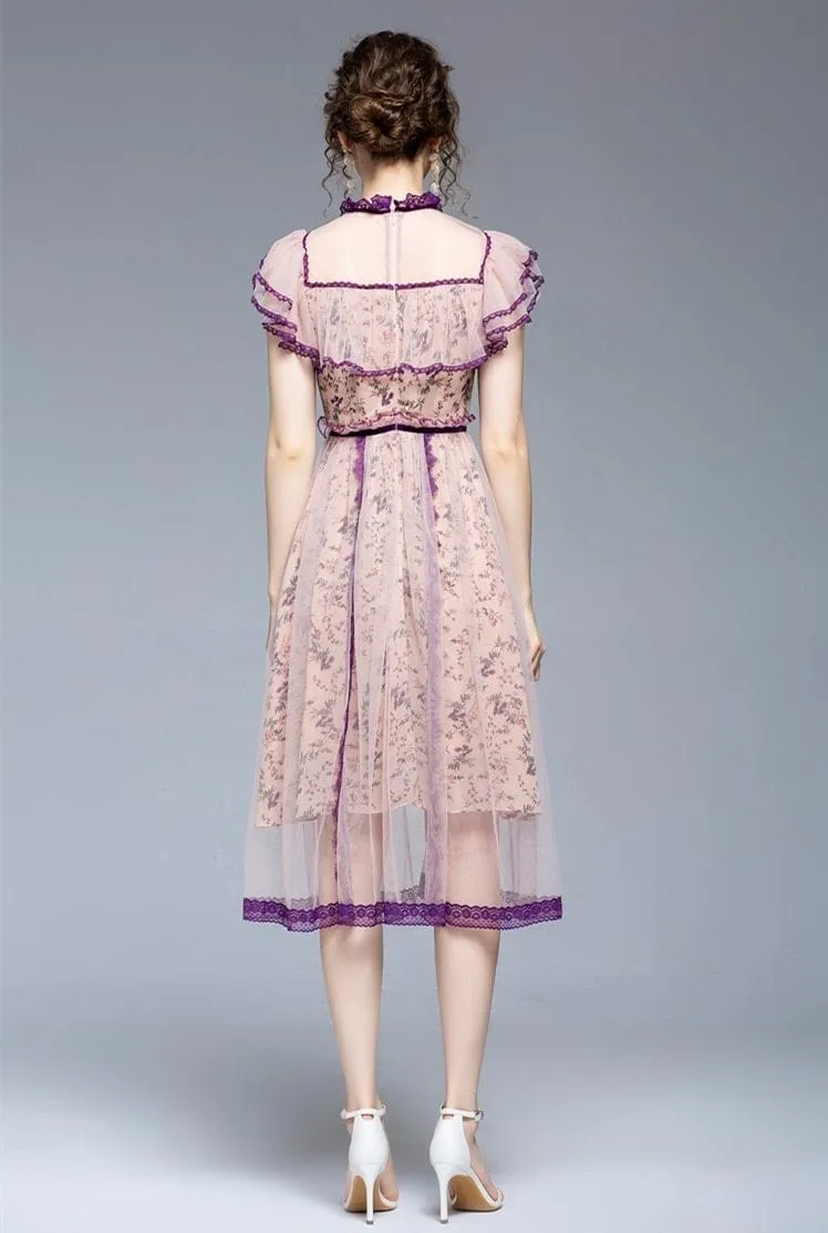 Lisa Lavender Dress