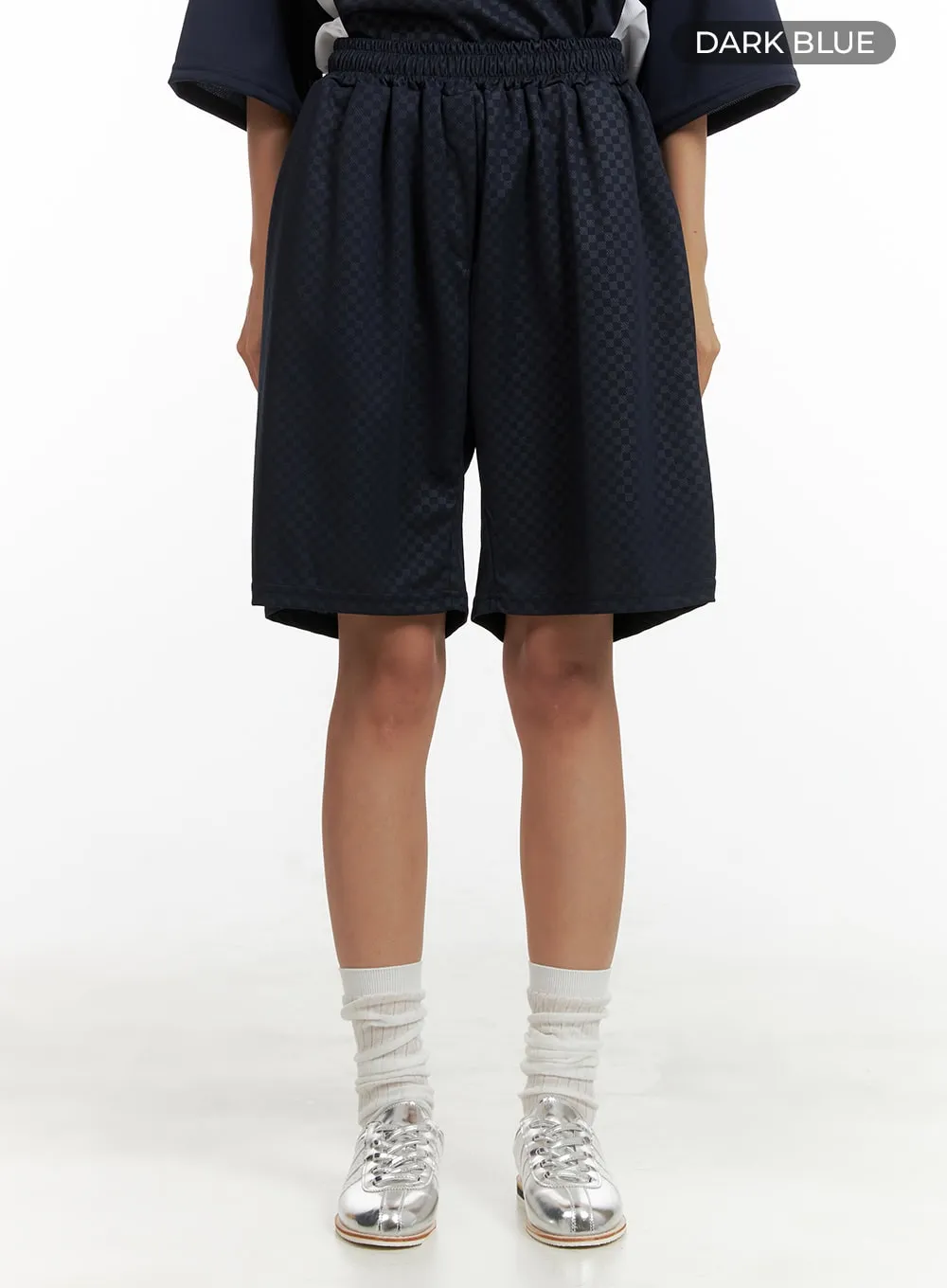 Mesh Oversized Shorts CU414