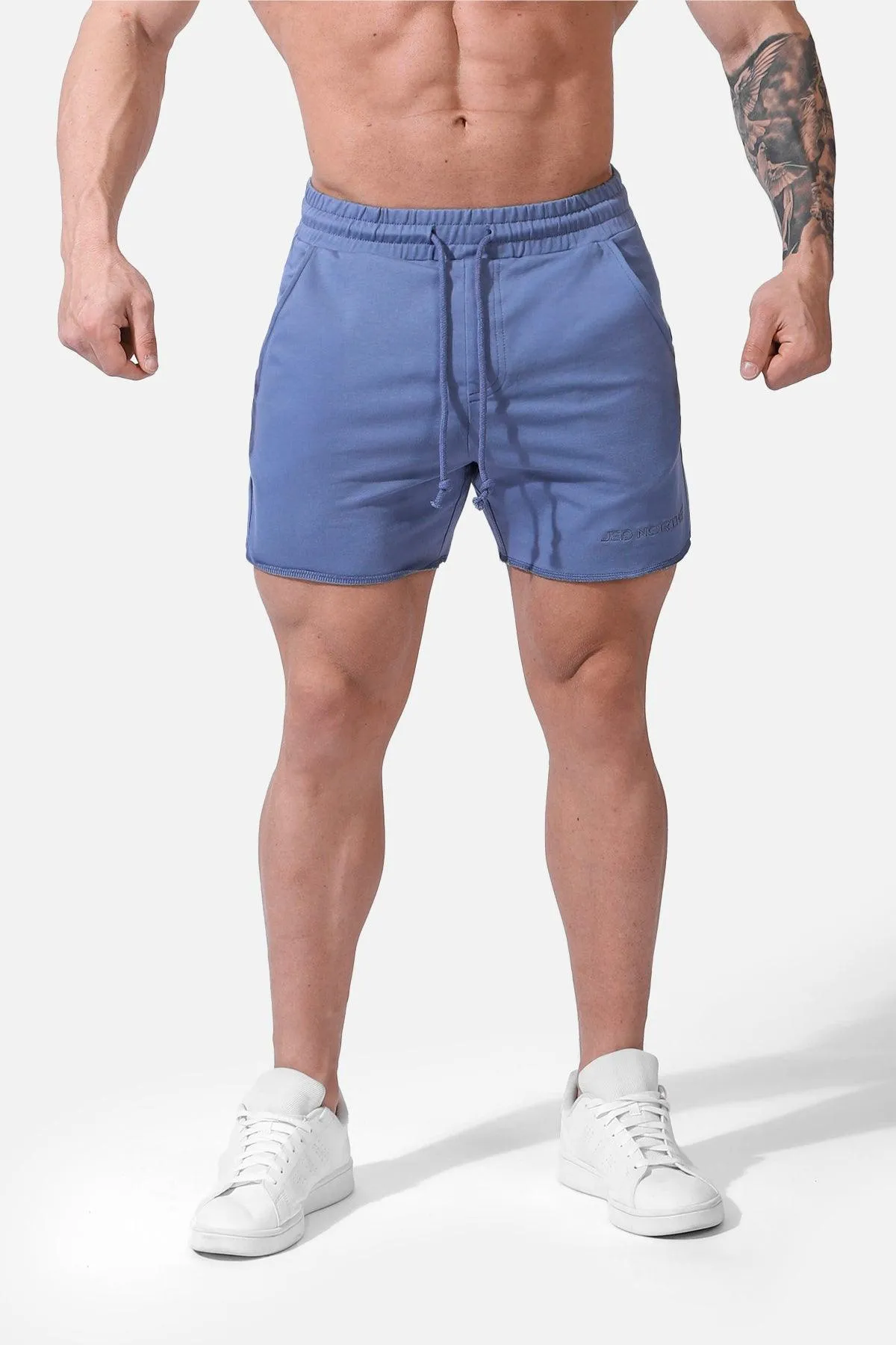 Motion 5'' Varsity Sweat Shorts - Steel Blue