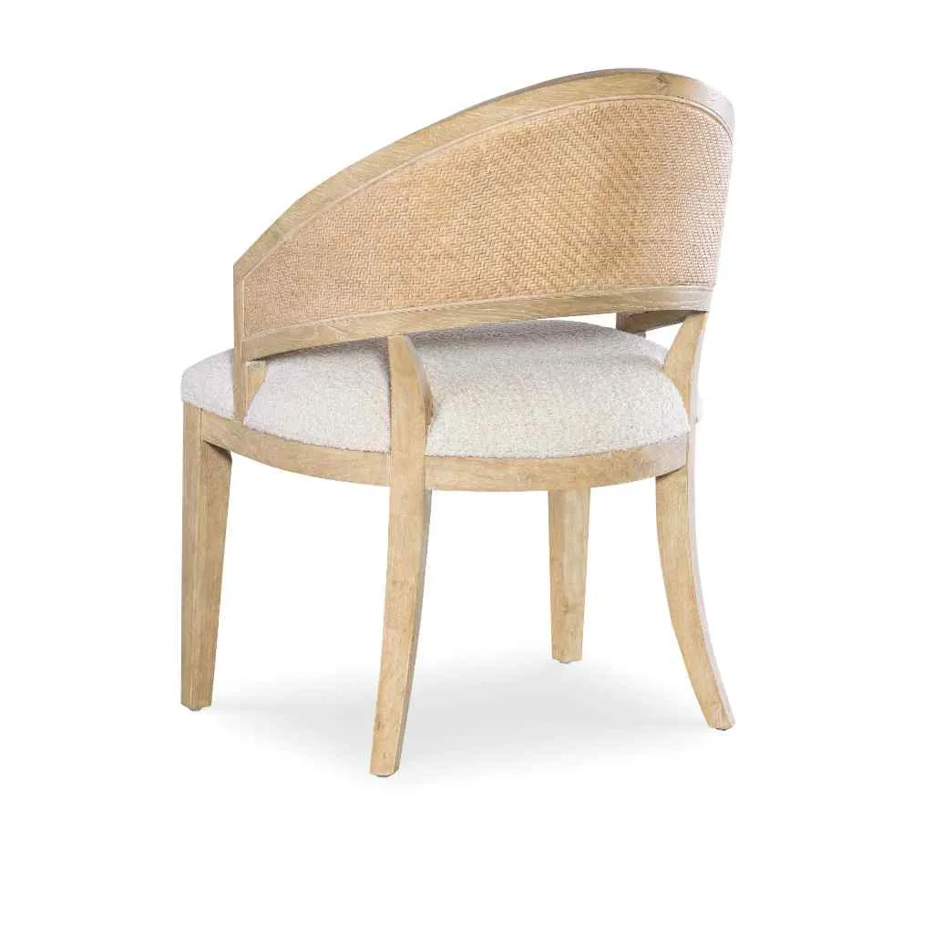 Retreat Cane Barrel Back Chair