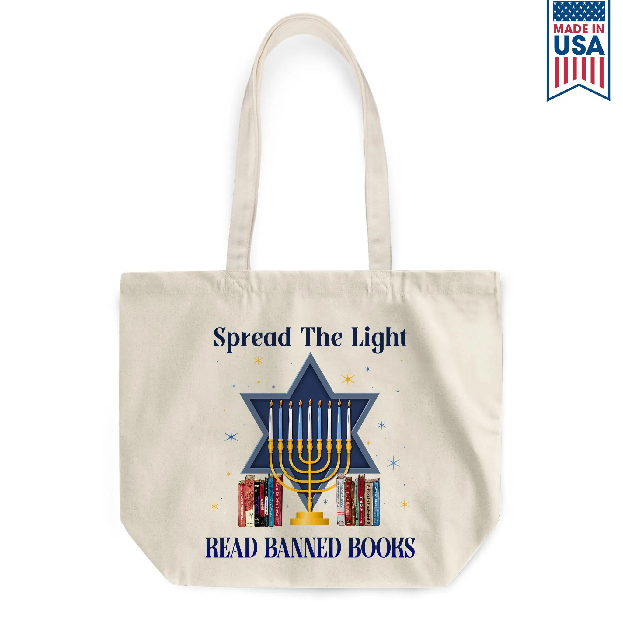 Spread The Light Read Banned Books Book Lovers Gift TBW343