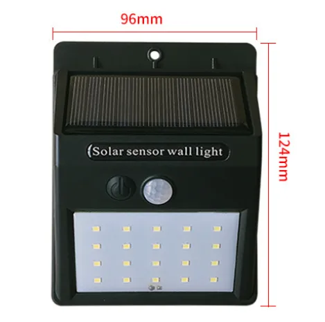 Super Bright Solar Sensor Light That Lights Automatically at Night When Movement is Detected