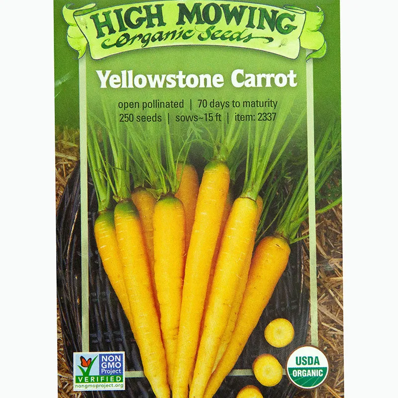 Yellowstone Carrot Seeds (Organic)